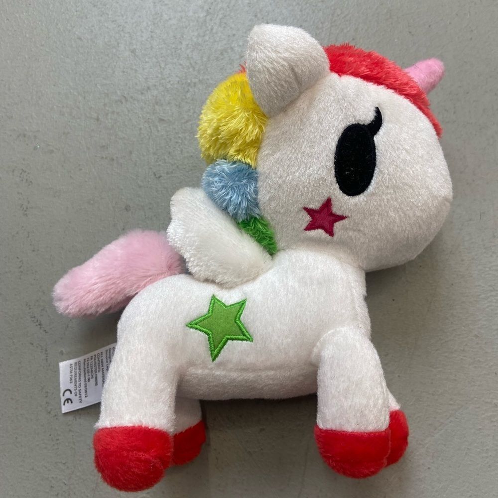tokidoki rainbow unicorn plush d04